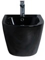 Биде подвесное черное глянцевое Gid BDP-96BL 21102, 76604K, 75503S, 72202K, 76605K, 74407K