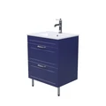 Тумба IDDIS с умывальником, напольная, 60 см, синий, Oxford (OXF60N0i95K) OXF60N0i95K