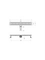 Душевой лоток CEZARES RELAX 70 см, RELAX-LD-70-GM RELAX-LD-70-GM
