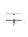 Душевой лоток CEZARES LUX 80 см, LUX-LD-80-BORO LUX-LD-80-BORO