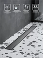 Душевой лоток BELBAGNO MARINO 80 см, BB-LD-MARINO-80-GM BB-LD-MARINO-80-GM