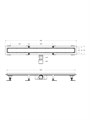 Душевой лоток BELBAGNO MARINO 80 см, BB-LD-MARINO-80-GM BB-LD-MARINO-80-GM