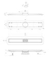 Душевой лоток BELBAGNO LUCE 60 см, BB-LD-LUCE-60-BIANCO BB-LD-LUCE-60-BIANCO