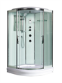 Душевая кабина WeltWasser WW500 Emmer 11015 110x110 10000003286 профиль хром, стекло прозрачное 10000003286
