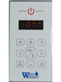 Душевая кабина WeltWasser WW500 Emmer 11055 110x110 10000003288 профиль хром, стекло прозрачное 10000003288