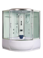 Душевой бокс WeltWasser WW500 Emmer 15055 150x150 10000003291 профиль хром, стекло прозрачное 10000003291