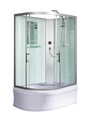 Душевая кабина WeltWasser WW500 Halle 1201 120x90 R 10000003312 профиль хром, стекло прозрачное 10000003312