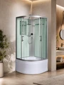 Душевая кабина WeltWasser WW500 Halle 801 80x80 10000003238 профиль хром, стекло прозрачное 10000003238