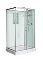 Душевая кабина WeltWasser WW500 Laine 1211 120x90 10000003274 профиль хром, стекло прозрачное 10000003274