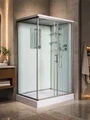 Душевая кабина WeltWasser WW500 Laine 1212 120x90 10000003275 профиль хром, стекло прозрачное 10000003275
