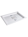Душевая кабина WeltWasser WW500 Laine 1212 120x90 10000003275 профиль хром, стекло прозрачное 10000003275