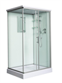 Душевая кабина WeltWasser WW500 Laine 1214 120x90 10000003277 профиль хром, стекло прозрачное 10000003277