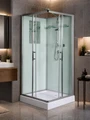Душевая кабина Weltwasser WW500 Laine 901 90х90 10000003259 профиль хром, стекло прозрачное 10000003259