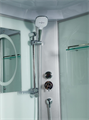 Душевая кабина WeltWasser WW500 Nesse 1002 100x100 10000003281 профиль хром, стекло прозрачное 10000003281
