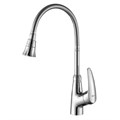 Linara Смеситель для кухни, гиб.излив 215мм, р/ОД, хром, LM, LM0413C LM0413C - фото 46918