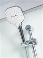 Душевая кабина WeltWasser WW500 Werra 1002 100x100 10000003227 профиль хром, стекло прозрачное 10000003227