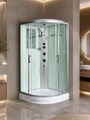 Душевая кабина WeltWasser WW500 Werra 1004 100x100 10000003233 профиль хром, стекло прозрачное 10000003233