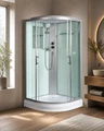 Душевая кабина WeltWasser WW500 Werra 802 80x80 10000003225 профиль хром, стекло прозрачное 10000003225