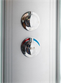 Душевая кабина WeltWasser WW500 Werra 804 80x80 10000003231 профиль хром, стекло прозрачное 10000003231