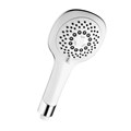 Лейка душевая круглая 5-функц. D95 мм, белая. LM,  LM0815CWhite LM0815CWhite - фото 47007