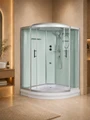 Душевая кабина WeltWasser WW500 Emmer 12015-2 120x120 10000004653 профиль хром, стекло прозрачное 10000004653