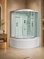 Душевая кабина WeltWasser WW500 Emmer 13555-2 135х135 10000004657 профиль хром, стекло прозрачное 10000004657
