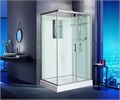 Душевая кабина WeltWasser WW500 Laine 1211 120x90 10000003274 профиль хром, стекло прозрачное 10000003274