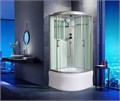 Душевая кабина WeltWasser WW500 Halle 902 90x90 10000003242 профиль хром, стекло прозрачное 10000003242