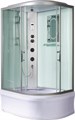 Душевая кабина WeltWasser WW500 Halle 1204 120x90 L 10000003253 с гидромассажем, профиль хром, стекло прозрачное 10000003253