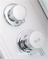 Душевая кабина WeltWasser WW500 Nesse 902 90x90 10000003280 профиль хром, стекло прозрачное 10000003280