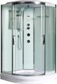 Душевая кабина WeltWasser WW500 Emmer 11015 110x110 10000003286 профиль хром, стекло прозрачное 10000003286