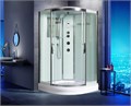 Душевая кабина WeltWasser WW500 Emmer 11015 110x110 10000003286 профиль хром, стекло прозрачное 10000003286
