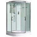 Душевая кабина WeltWasser WW500 Emmer 11015-2 110x110 10000004651 профиль хром, стекло прозрачное 10000004651