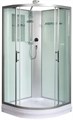 Душевая кабина WeltWasser WW500 Werra 1001 100x100 10000003224 профиль хром, стекло прозрачное 10000003224