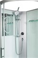 Душевая кабина WeltWasser WW500 Werra 1001 100x100 10000003224 профиль хром, стекло прозрачное 10000003224