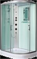 Душевая кабина WeltWasser WW500 Werra 1204 120x90 L 10000006431 с гидромассажем, профиль хром, стекло прозрачное 10000006431