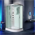 Душевая кабина WeltWasser WW500 Werra 1204 120x90 L 10000006431 с гидромассажем, профиль хром, стекло прозрачное 10000006431