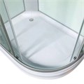 Душевая кабина WeltWasser WW500 Werra 1204 120x90 L 10000006431 с гидромассажем, профиль хром, стекло прозрачное 10000006431