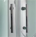 Душевая кабина Weltwasser WW500 Werra 1204 120х90 R 10000003331 с гидромассажем, профиль хром, стекло прозрачное 10000003331