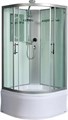 Душевая кабина WeltWasser WW500 Halle 1001 100x100 10000003240 профиль хром, стекло прозрачное 10000003240