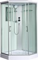 Душевая кабина WeltWasser WW500 Nesse 1002 100x100 10000003281 профиль хром, стекло прозрачное 10000003281
