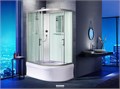 Душевая кабина WeltWasser WW500 Halle 1201 120x90 L 10000003250 профиль хром, стекло прозрачное 10000003250