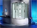 Душевая кабина WeltWasser WW500 Emmer 11055 110x110 10000003288 профиль хром, стекло прозрачное 10000003288