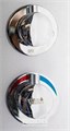 Душевая кабина WeltWasser WW500 Emmer 11055 110x110 10000003288 профиль хром, стекло прозрачное 10000003288