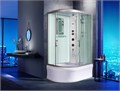Душевая кабина WeltWasser WW500 Halle 1204 120x90 R 10000003315 с гидромассажем, профиль хром, стекло прозрачное 10000003315