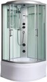 Душевая кабина WeltWasser WW500 Halle 1004 100x100 10000003249 профиль хром, стекло прозрачное 10000003249