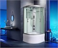 Душевая кабина WeltWasser WW500 Halle 1004 100x100 10000003249 профиль хром, стекло прозрачное 10000003249