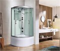 Душевая кабина WeltWasser WW500 Halle 1004 100x100 10000003249 профиль хром, стекло прозрачное 10000003249