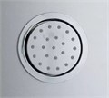 Душевая кабина WeltWasser WW500 Halle 1004 100x100 10000003249 профиль хром, стекло прозрачное 10000003249