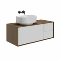 Раковина ARTBASIN Vento/АртБейзин Венто накладная 50, белая глянцевая VE.wb.50\WHT